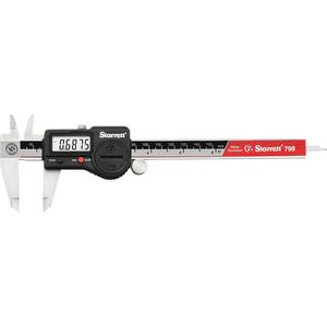 Electronic Caliper - 0,0005" (0,01 mm), 0" - 6" (0 mm - 150 mm), 0,001" (0,03 mm), Stainless Steel, CR2032, 3 V, IP67