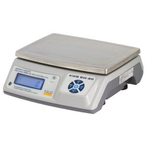 Electronic Digital Weighing Scales - 12 lbs. / 6 kg, 0.002 kg/2 g/0.005 lbs./0.1 oz., 11-3/4" L x 8-3/4" W, Legal for Trade