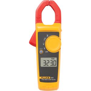 323 True-RMS Clamp Meter - AC, 400.0 A, 2 % ± 5 digits (45 Hz to 65 Hz), 2.5 % ± 5 digits (65 Hz to 400 Hz), 600.0 V, 600.0 V