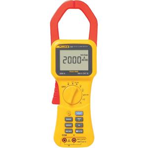 355 True-RMS Clamp Meter - AC/DC, AC/DC, 40 A / 400 A / 2000 A / 1400 AC RMS, 4 V / 40 V / 400 V / 600 V AC RMS / 1000 V DC, 5 Hz - 1 kHz, 4 kΩ / 40 kΩ / 400 kΩ