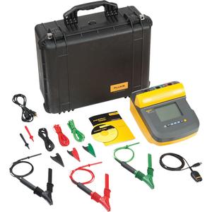 1550C Insulation Tester Kit - Digital, 5 kV, 0 - 1 TΩ, '-0%, +10% at 1 mA load current, 1 nA - 2 mA