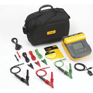 1555 Insulation Tester Kit - Digital, 10 kV, 0 - 2 TΩ, '-0%, +10% at 1 mA load current, 1 nA - 2 mA