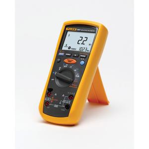 1587-T Insulation Multimeter - 1000 V, 1000 V, 400 mA, 400 mA, 50 V, 100 V, 250 V, 500 V, 1000 V, 0.01 MΩ - 2 GΩ, '-20 - 55°C (-4 - 131°F), (4) AA