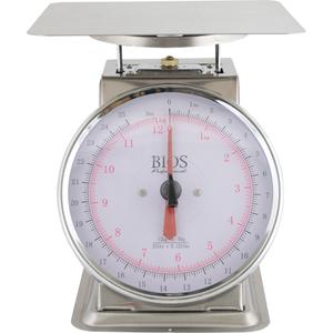 Top Loading Scale - 25 lbs. 12 kg, 0.125 lbs. / 50 g, 8" L x 8" W, Not Legal for Trade