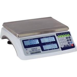 Integrator C15 Price Computing Scale - 30 lbs. / 15 kg, 0.005 lbs. / 0.002 kg., 8-9/10" L x 13-1/5" W, Legal for Trade, 0-6 kg. / 0-15 lbs., 0.002 kg. / 0.005 lbs., 6-15 kg. / 15-30 lbs.