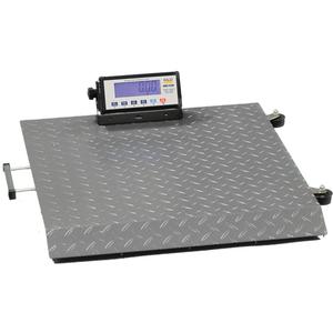 KWS CY-150 Platform Scale - 330 lbs. / 150 kg, 0.01 lbs. / 0.05 kg, 24" L x 24" W, Not Legal for Trade