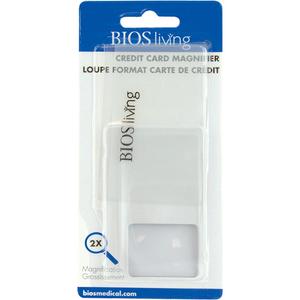 Credit Card Magnifier - 2", 2 x, 3"