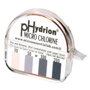 pHydrion CM-240 Hydrion Chlorine Test Paper - Roll, 100, Chlorine