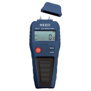 Dual Moisture Meter - 41°- 113° F ( 5° - 45° C ), 0 - 80%, 5-50% (wood); 1.5-33% (building materials), 0 to 99.9% (wood and building materials), 0.3" (8mm), Up to 1" (25mm)