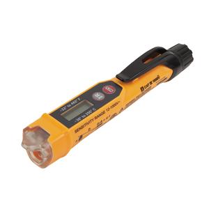 Non-Contact Voltage Tester with Infrared Thermometer - Digital, HVAC, High-pitched continuous beeping sound, 12 - 1000V AC, 50 - 500 Hz