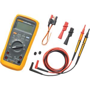 87V-MAX True-RMS Digital Multimeter - AC/DC, AC, 1000 V, 10 A, 10000 uF (Frequency to 200 kHz), 15 Hz - 20 kHz