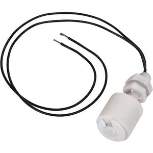 Vertical Float Level Switch - ± -10 °C to ±85 °C (± -10 °F to ±179 °F), IP65, Polypropylene & Epoxy (Float), Polypropylene (Stem), PVC (Wire Jacket), 55 mm (2.17"), 21 mm (0.83")
