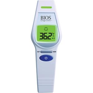 Non-Contact Forehead Thermometer - 0°C - 100.0°C (32.0°F - 212.0°F), Fixed, 1 - 3 cm