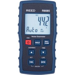 R8085-NIST Noise Dosimeter - A/C, 35 - 130 dB, Data Logging, 31.5Hz ±3.0dB, 63Hz ±2.0dB, 125Hz ±1.5dB, 250Hz ±1.5dB, 500Hz ±1.5dB, 1kHz ±1.0dB, 2kHz ±2.0dB, 4kHz ±3.0dB, kHz ±5.0dB, 0.1 dB, Approx. 1 sec