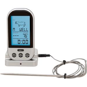 Wireless Meat & Poultry Thermometer - Contact, Digital, 32-482°F (0-250°C), 30 m / 100 ft