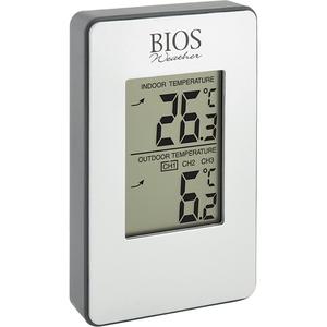 Indoor/Outdoor Wireless Thermometer - Non-Contact, Analogue, 31-158°F (-35-70°C), 2 Year