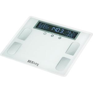 Premium Digital Body Fat Scale - 441 lbs., 100 g, 11.8" L x 11.8" W, Not Legal for Trade, 5 Year