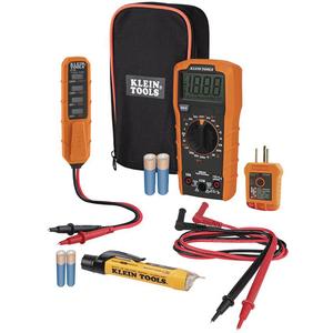 Digital Multimeter Electrical Test Kit - 10 A, 6.39", 1.8", 3.12"