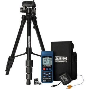 Data Logging Thermocouple Thermometer Kit - ± 0 °C to ±40 °C (± 32 °F to ±104 °F), 4-Channel, Thermocouple, 2-Channel RTD