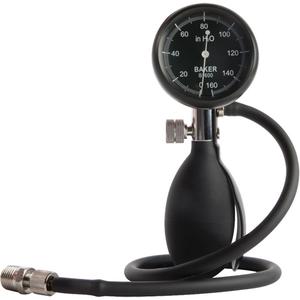 Squeeze Bulb Pressure Calibrator - Analogue, 0 to 160 in H2O, 2", 50", 1/4" NPT