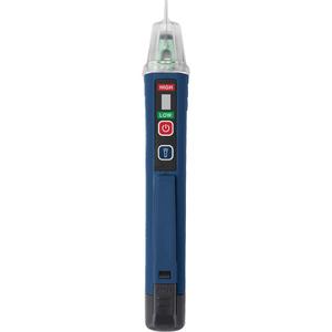 Non-Contact AC Voltage Detector with Flashlight - 90 V - 1000 V/24 V - 1000 V, Light & Sound, Low (24 - 1000 VAC), High (90 - 1000 VAC), 50 - 60 Hz, (2) AAA Batteries, CAT. IV 1000V