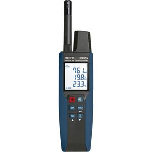 Data Logging Indoor Air Quality Meter - 0 - 30000 ppm, '-4°- 140° F ( -20° - 60° C ), 0% - 100% RH, ±1.5°F (±0.8°C), 0.1°F/°C, ±3% (10 to 90% RH), ±5% (90%), 0.1% RH