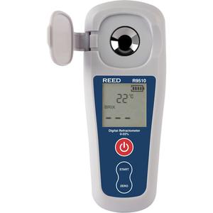 Refractometer - Digital, Brix, 50 to 104°F (10 to 40°C), 0.10%, 1°F (1°C), 0.3 ml