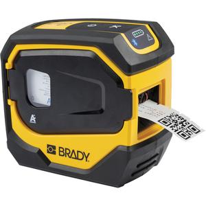 M511 Label Printer - 1.5", 33.8 mm/sec, 40-110° F, Printer; AC Adapter; USB-C to USB-A Adapter; 1.5" Wide All-Weather Label Cartridge; Brady Workstation Basic Design Suite, Yellow & Black