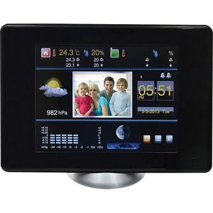 Digital Photo Frame Weather Station - Color, LCD, 8", 915 MHz