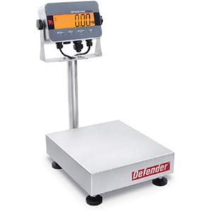 Defender™ 3000 Bench Scale with Column - 150 lbs., 14" L x 12" W, Legal for Trade, 0.02 lbs. (10 g), 1:7,500, 100-240 VAC / 50/60 Hz Universal Power Supply or C cell battery (Not included), Optional Internal Rechargeable battery