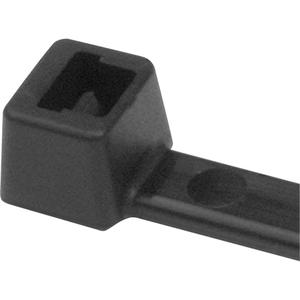 PA66 Cable Ties - 5-1/2", 18 lbs., Black