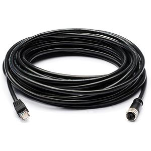 M12 to RJ45 Ethernet Cable - 32.8'