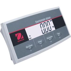 i-DT25P Indicator - LCD, USB Device (Type-C), RS232, Mini DIN (for Auxiliary Display Only), ABS, (4) AA Batteries (Not Included), AC Adapter (Included), USB Cable (Included)