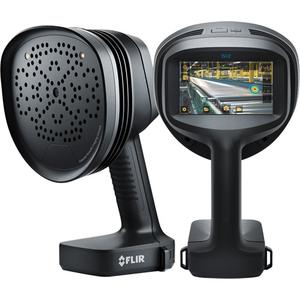 Si2-LD™ Industrial Acoustic Imaging Camera - 5", 1280 x 720 pixels, 124 Low-Noise MEMS Microphones, Real-Time Sound Visualization, From 0.3 m (1 ft) up to 200 m (656 ft), 0.0032 l/min from 2.5 m (8.2 ft)