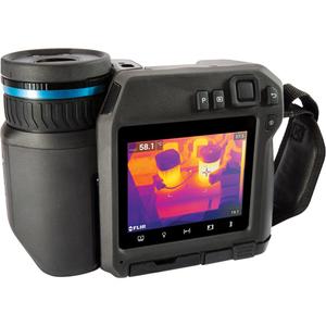 T540 Professional Thermal Camera with 14° & 24° Lens - 4", Built-in, 464 x 348 pixels, 50 mK/40 mk, '-20° - 1500°C (-4° - 2732°F), ±2°C (±3.6°F) or ±2% of the Reading, 24° × 18°, 14° × 10°, Iron, Grey