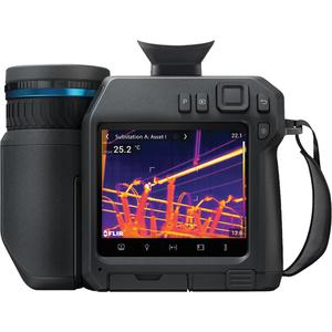 T865 High-Performance Handheld Infrared Camera with 14° & 24° Lens - 4", Built-in, 640 x 480 pixels, 50 mK/40 mk, '-40° - 2000°C (-40° - 3632°F), ±1°C (±1.8°F): 5 to 100°C (41 to 212°F), ±1%: 100 to 120°C (212 to 248°F)
