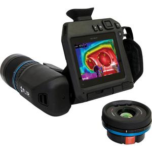 GF77 Gas Find IR with 25° LR Lens - 4", Built-in, 320 x 240 pixels, 25 mK, CH₄: <100 ppm × m; N₂O: <75 ppm× m; CH₈: <400 ppm × m; SO₂: <30 ppm × m; R-134a: <20 ppm × m; R-152a: 100°C ±3% for Ambient Temperature 15 to 35°C (59 to 95°F)