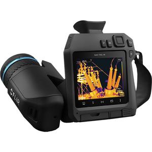 GF77 Gas Find IR with 25° HR & 6° HR Lens - 4", Built-in, 320 x 240 pixels, 40 mk/25 mK, SF6: <1 ppm × m; C₂H₄: <20 ppm × m; NH: <20 ppm × m; R-12: 100°C ±3% for Ambient Temperature 15 to 35°C (59 to 95°F)