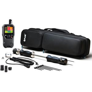 Professional Imaging Moisture Kit with Hammer & Wall Cavity Probe - 32°- 122° F ( 0° - 50° C ), 7 - 100%, 2.3" (5.8 cm), Iron, Rainbow, Ice, Greyscale, 0 to 100% (Basic Accuracy 2.5%RH)