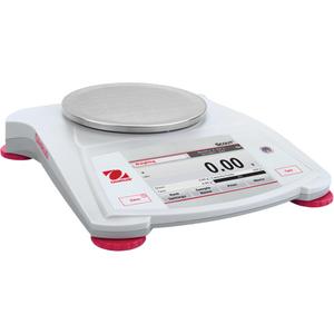 SCOUT™ STX High-Performance Portable Scale - 420 g, 0.01 g, 8.8" W x 8" L, Legal for Trade, 6 Hours with Disposable Batteries, Milligram;  Ounce Troy;  Pennyweight;  Newton;  Grain;  Gram;  Carat;  Custom;  Ounce