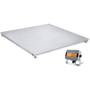 DEFENDER™ 3000 Floor Scale - 2500 lbs., 0.5 lbs., 48" W x 48" L, Legal for Trade, Metric Tons;  Kilogram;  Pound, '-10°C – 40°C, 85%RH, non-condensing (14°F – 104°F, 85%RH, non-condensing)