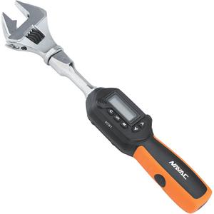 Digital Torque Wrench - Electronic, 3.1 - 62.7 ft-lbs., Digital Adjustable Torque Wrench, Carrying Case, Certification of Calibration Report, HVAC/R Systems, Automotive Industry, Leak Detection, Refrigeration