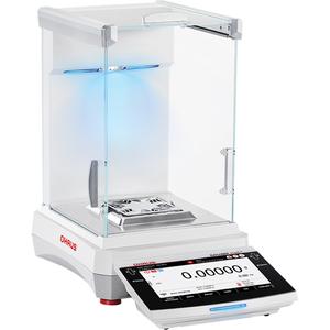 EXPLORER™ Semi-Micro Balance - 120 g, 3.14" L x 3.14" W, 25g, 50g, 75g, 100g, g, mg, ct, N, oz, ozt, Grain, dwt, mo, msg, tcl, tola, baht, Custom 1, Custom 2, Basic Weighing, Parts Counting, Check Counting