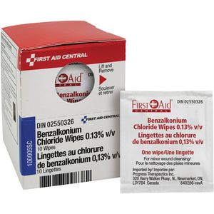 SmartCompliance Refill Benzalkonium Chloride Wipes 0.13% v/v - 010-LLG967 - Towelette, Antiseptic, Non-Medical
