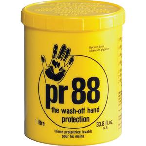 Pr88™ Skin Protection Barrier Cream-the Wash-off Hand Protection - 1000 ml, Jar, 1 Litre/33.8 fl oz.