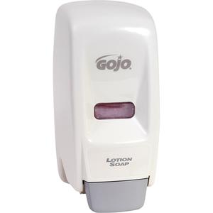 800 Series Bag-In-Box Dispenser - 800 ml, Push, Cartridge Refill, White