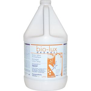 Bio-Lux Orangel Antiseptic Lotion Soap - Liquid, Jug, 4 L, Scented