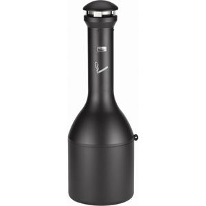 Infinity™ Smoking Management Solutions - Free-Standing, 4.13 US Gal., Metal, 39-1/10", Black, 13"