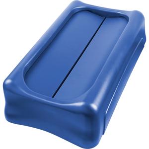 Slim Jim® Waste Receptacle Lid - Plastic, Swing Lid, 22" x 11"