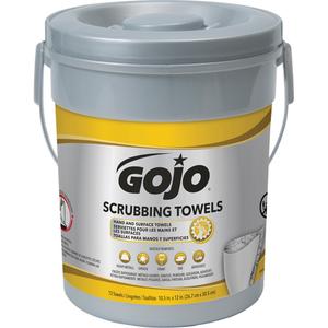 Scrubbing Towels - 72, 12", 10-1/2", 1-5%, Canister, Scented